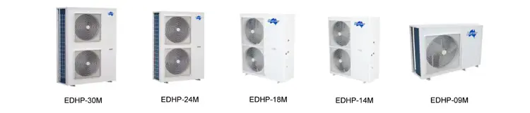 Best Sale Evi Heatpump R410a 9 5kw Air Source Evi Heat Pump Used For Hotel