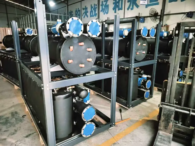 three-in-one pool heat pump for indoor swimming pool HVAC system